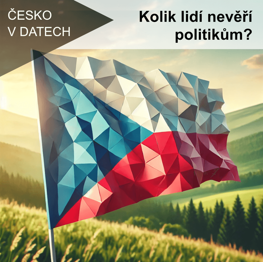Česko v datech: Kolik lidí nevěří politikům?