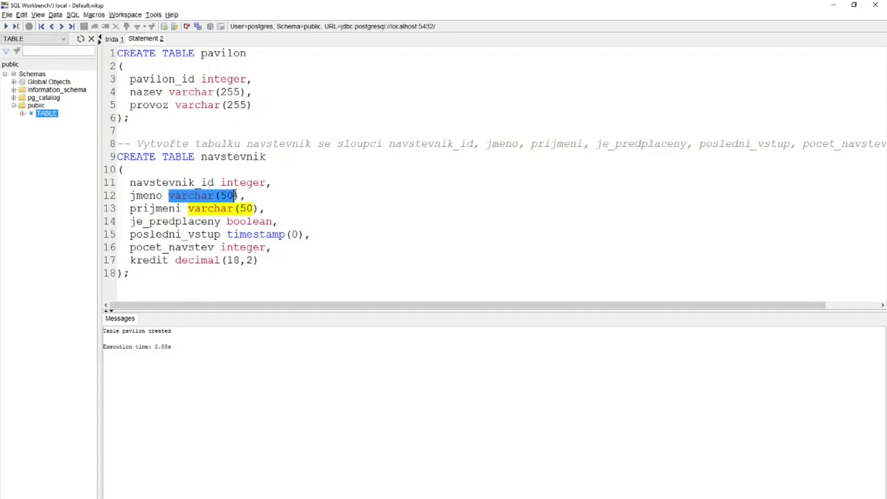 Ukázka SQL pro analytiky 2 - pokročilí