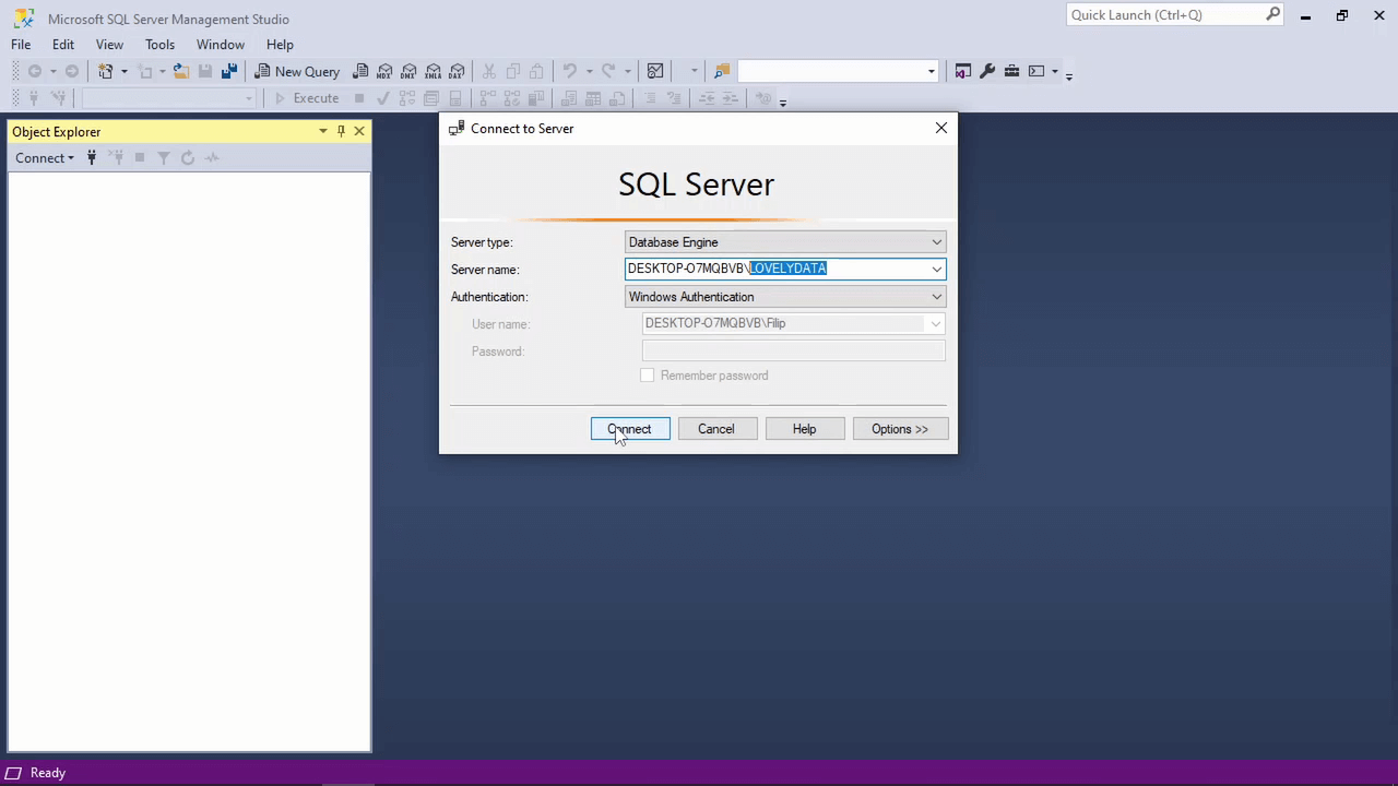 Ukázka SQL Server - Instalace a základní správa