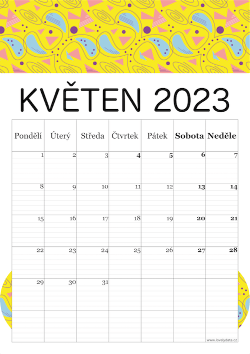 LovelyData kalendář 2023 - strana 6