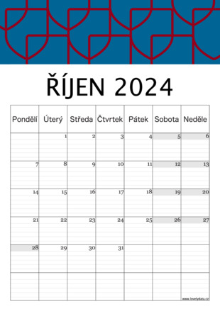 LovelyData kalendář 2024 - strana 11