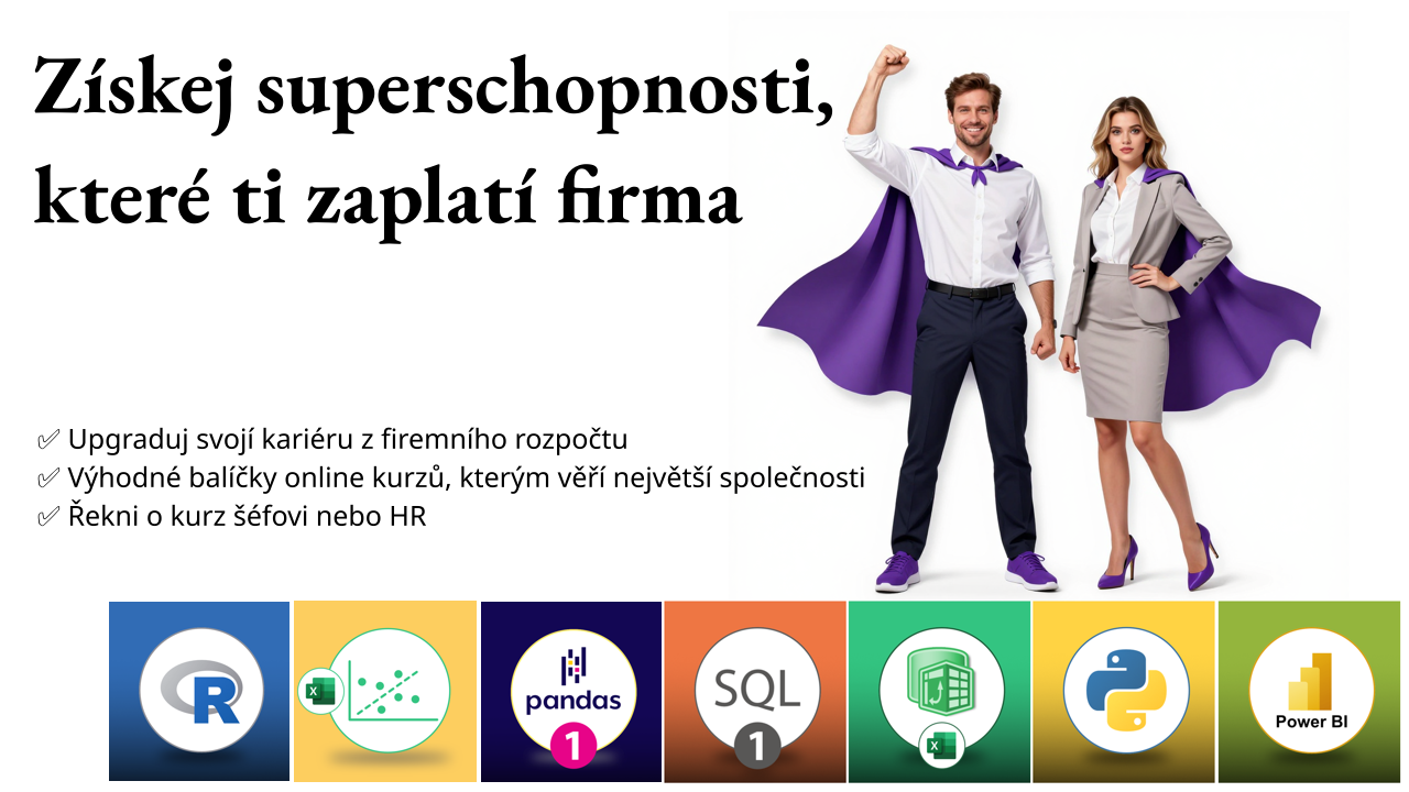 Získej superschopnosti, které ti zaplatí firma