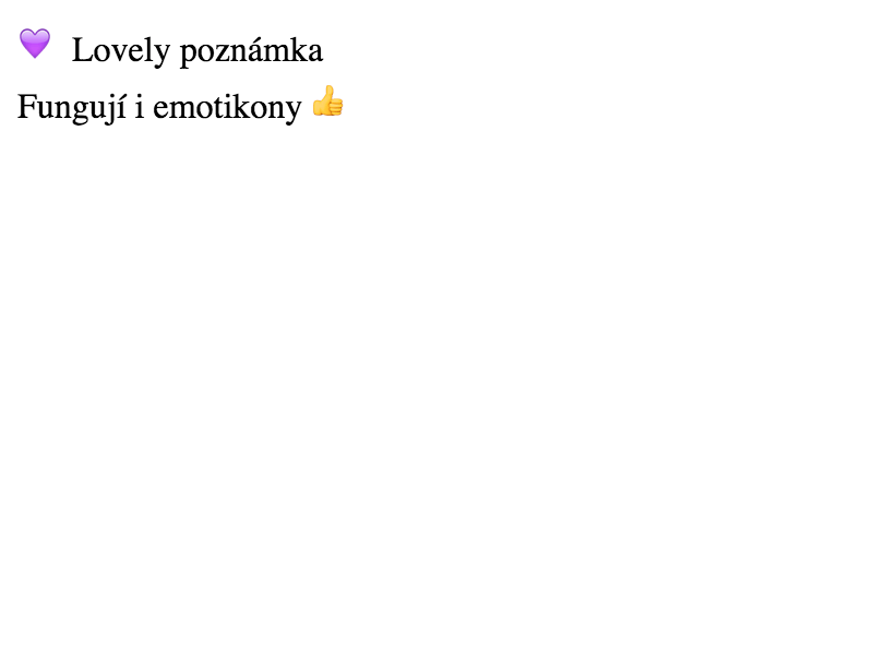 Minimalistický poznámkový blok