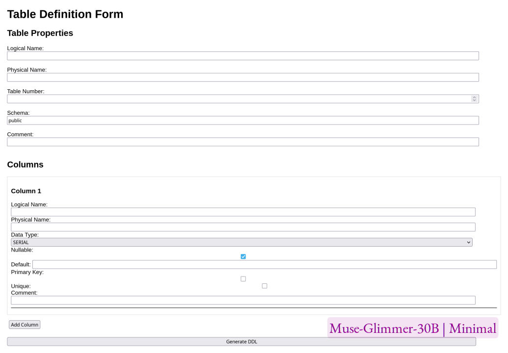 Muse-Glimmer-30B – Minimal